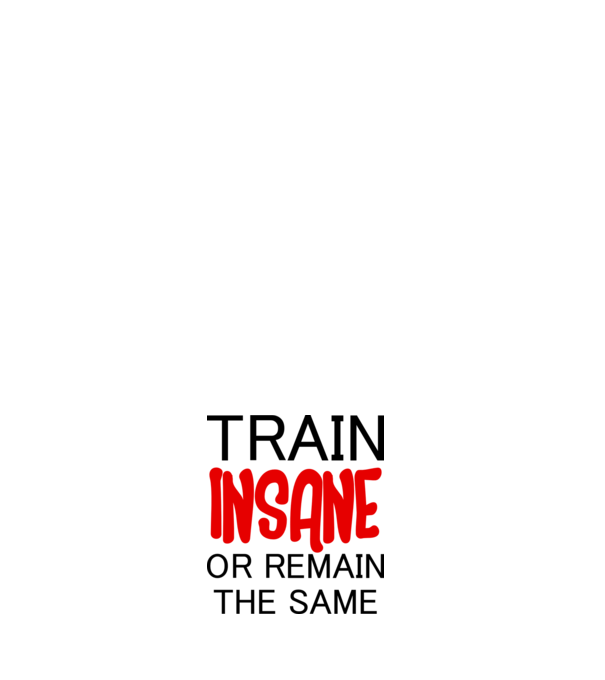 train insane model negru pe tricou