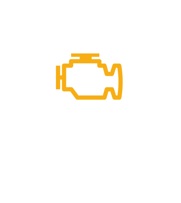 check engine model negru pe tricou
