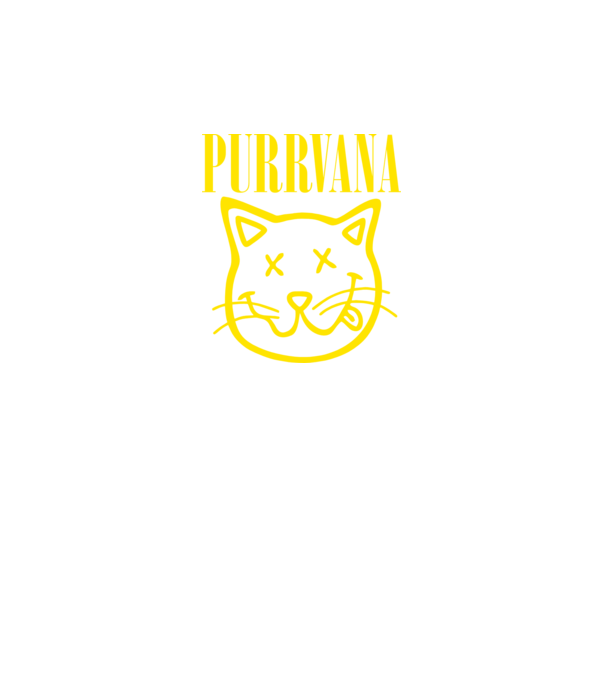 PURRVANA model gri pe tricou