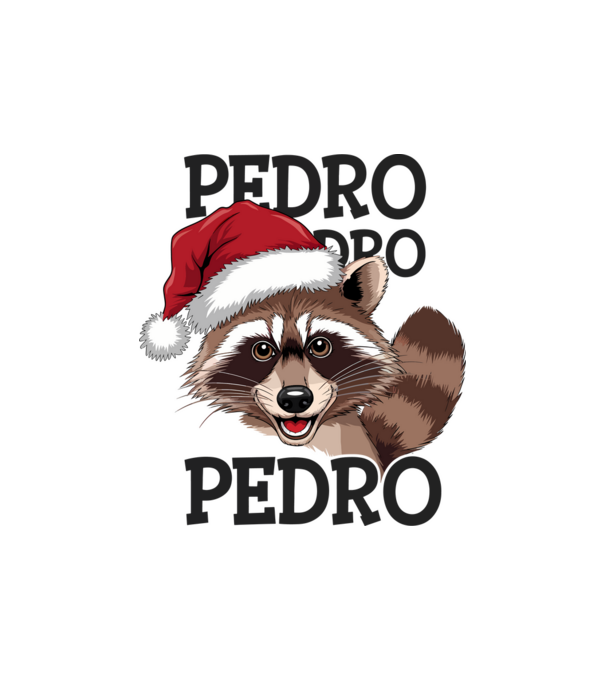 Pedro pedro xmas model nisipiu pe tricou