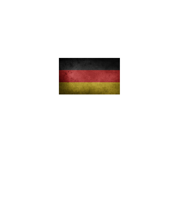 GERMANY model negru pe tricou