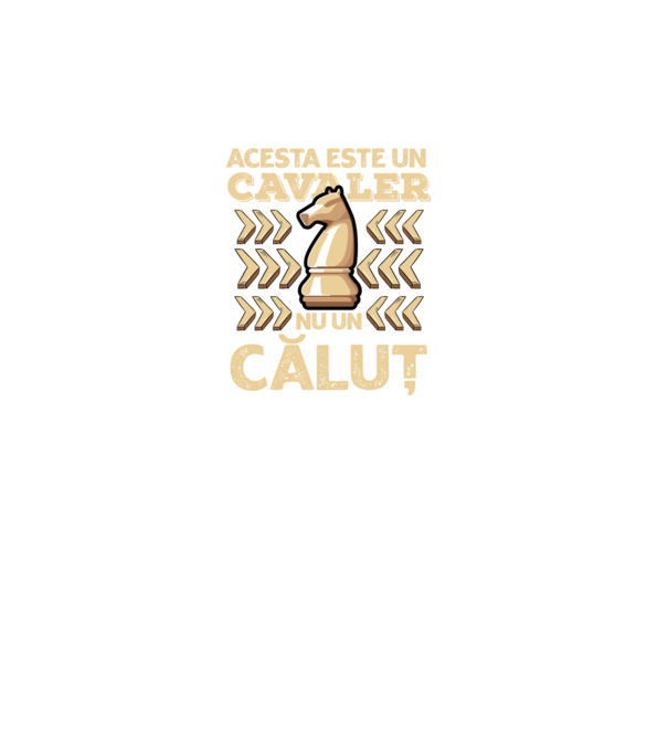 Acesta este un cavaler, nu un căluț model turcoaz pe tricou