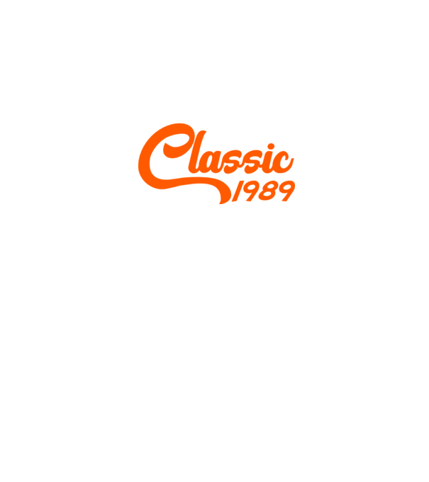 Classic 1989 model negru pe tricou