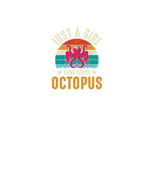 Octopus model negru pe tricou