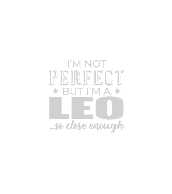 Not perfect, but LEO model negru pe tricou