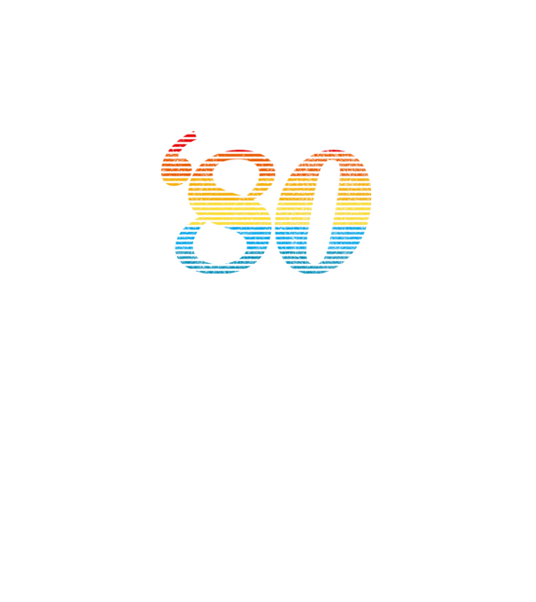 Retro Birthday 1980 model negru pe tricou