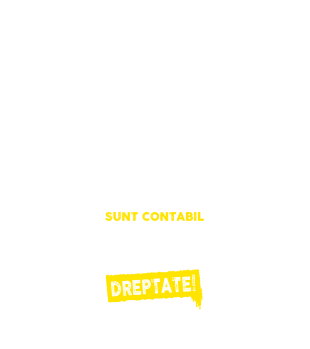 Sunt contabil, pentru a economisi timp, să reținem că am întotdeauna dreptate! model alb pe tricou