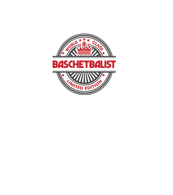 baschetbalist model negru pe tricou