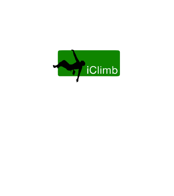 iClimb model alb pe tricou