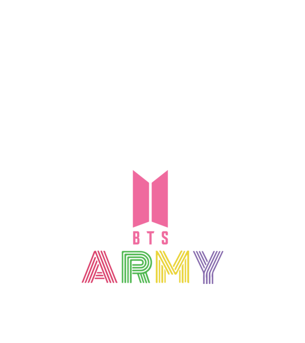 BTS ARMY model negru pe tricou