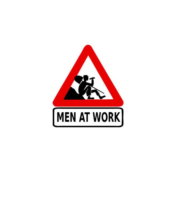 men at work model dusty pink pe tricou