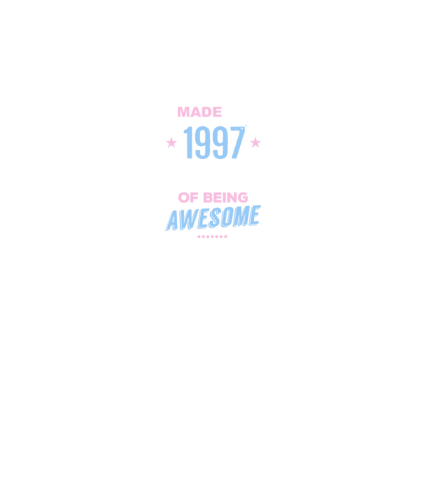 Made in - 1997 model negru pe tricou