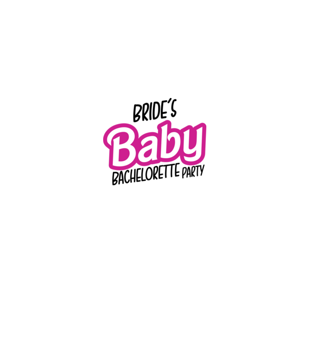 Bride Barbies baby model alb pe tricou
