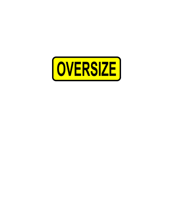 Oversize model gri pe tricou
