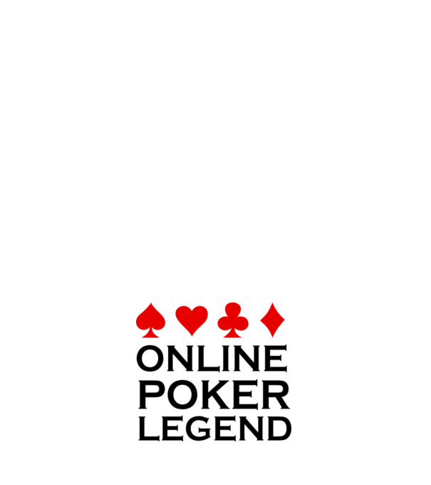 Online Poker Legend model roz deschis pe tricou