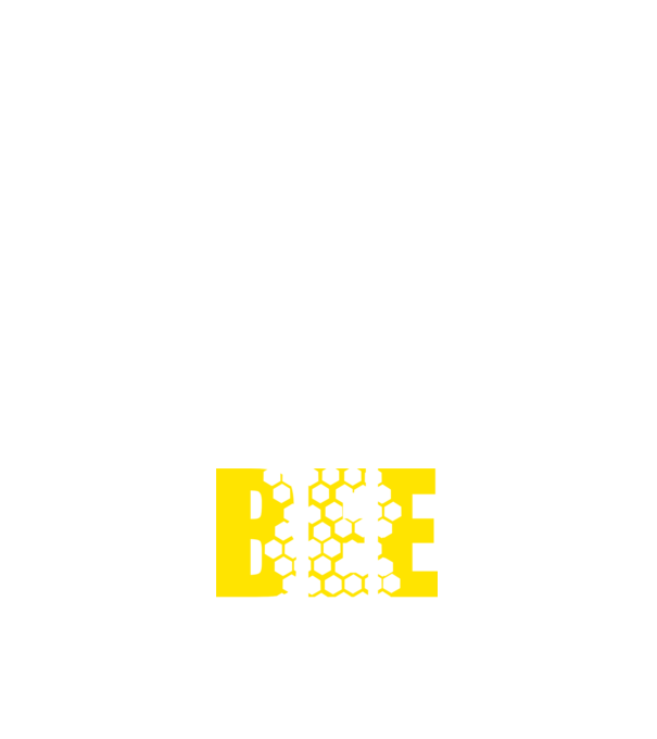 BeeKeeper model alb pe tricou