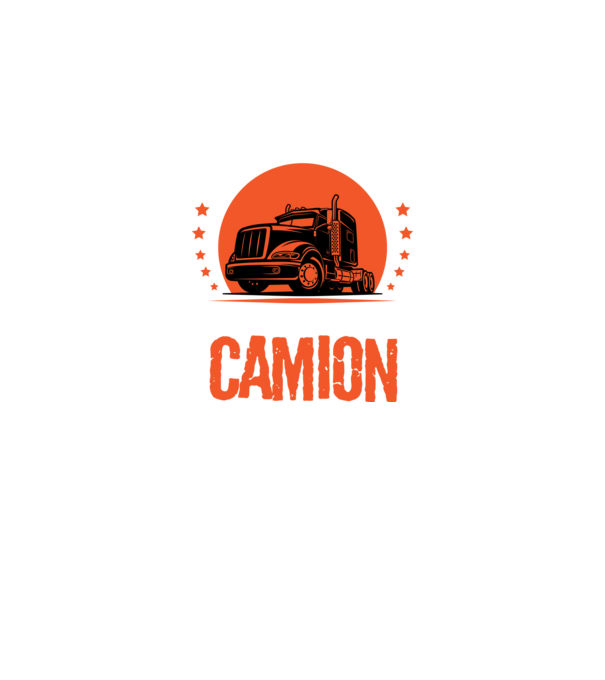 Bărbatul adevărat conduce un camion model verde neon pe tricou