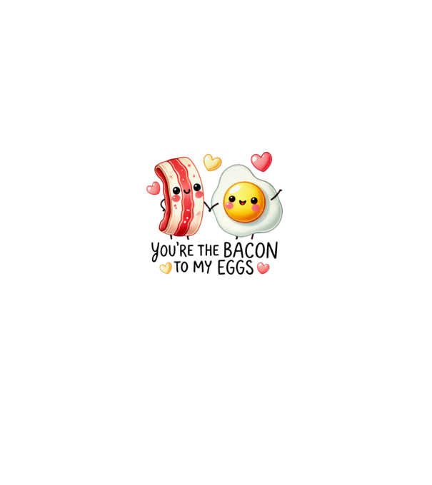 Bacon to my Eggs model gri pe tricou