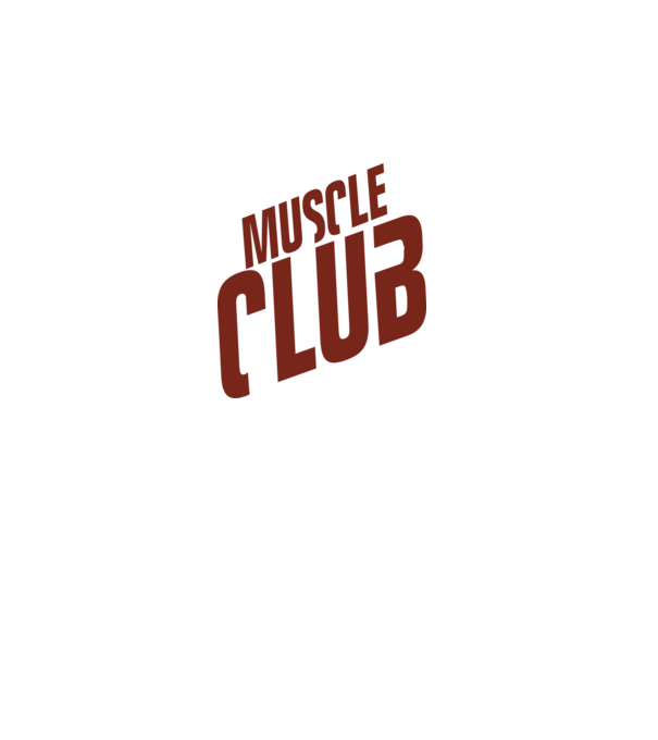 Muscle Club model negru pe tricou