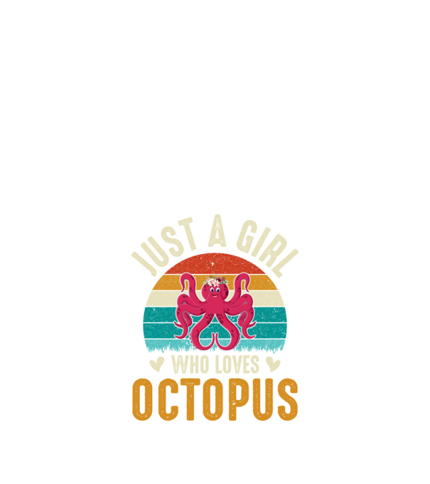 Octopus model negru pe tricou