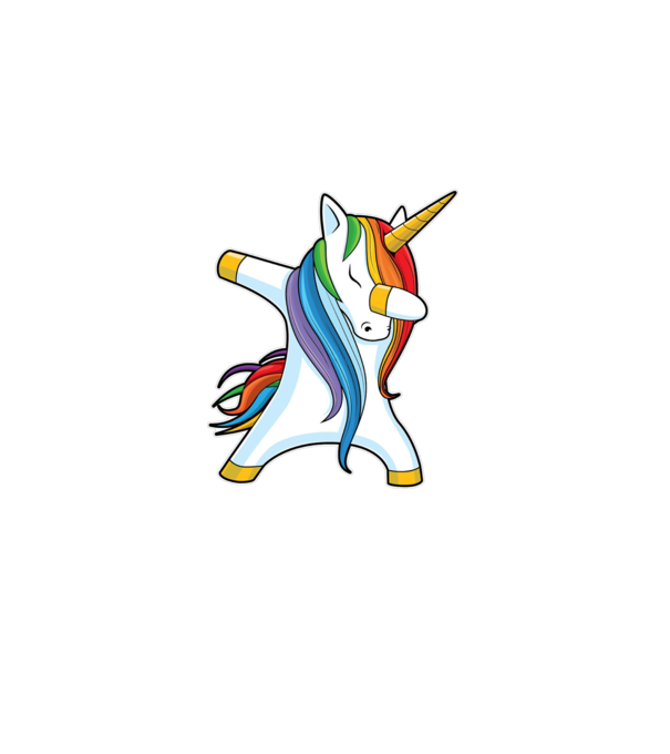 DAB Unicorn 2 model gri pe tricou