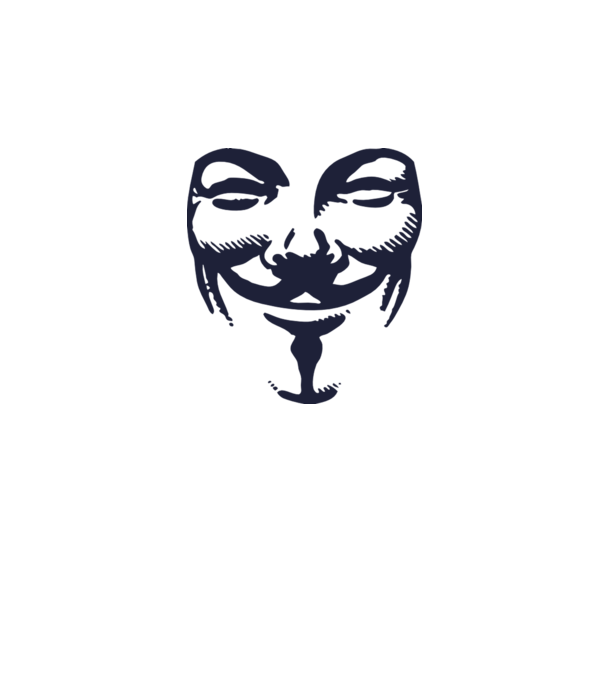 vendetta mask model gri pe tricou