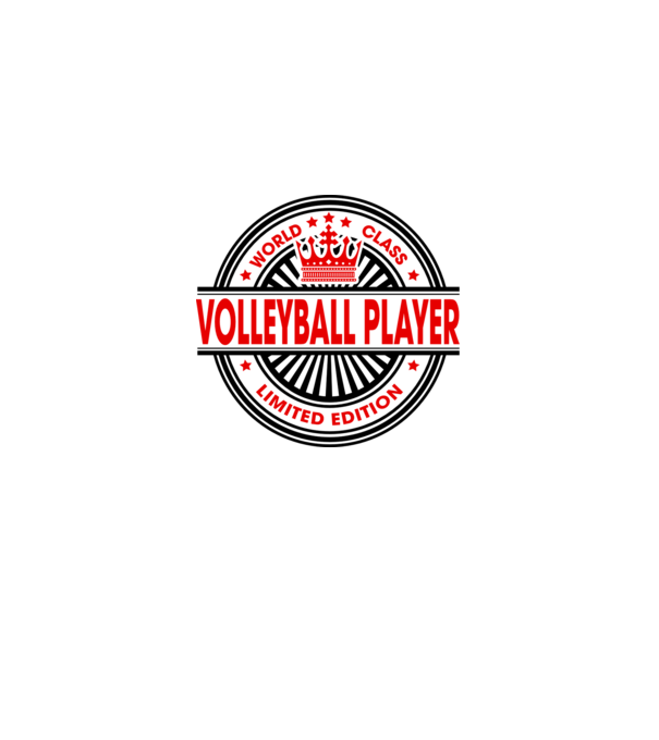 World class VOLEIBALIST model alb pe tricou