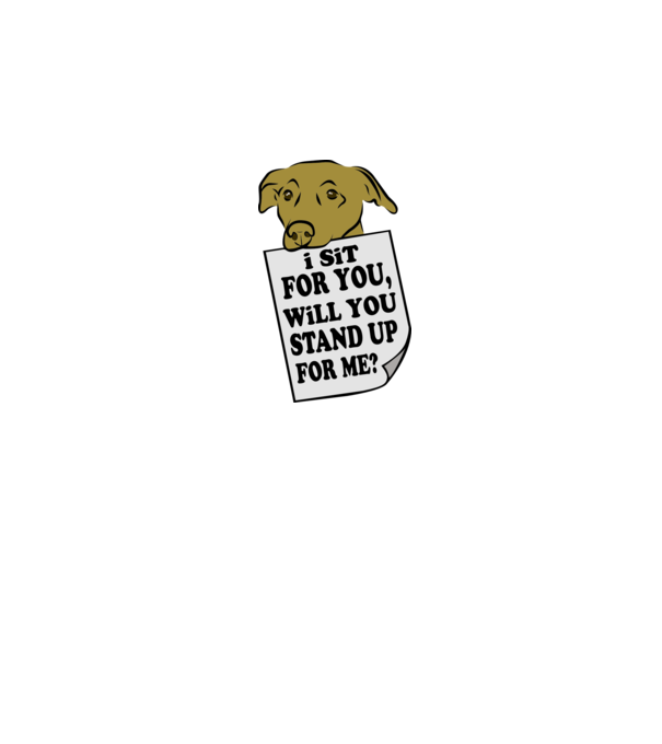 I sit for you model negru pe tricou