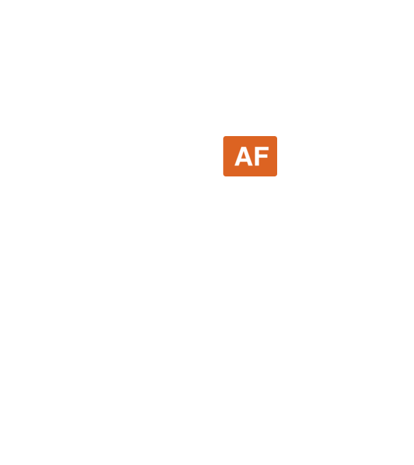 Single AF model negru pe tricou