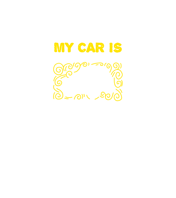 My car is older than me and I love it model negru pe tricou