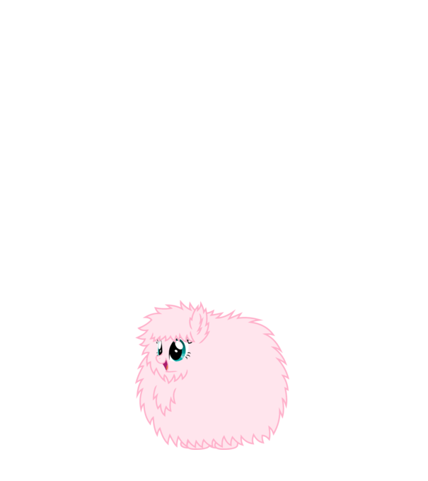 Fluffle Puff model roz deschis pe tricou