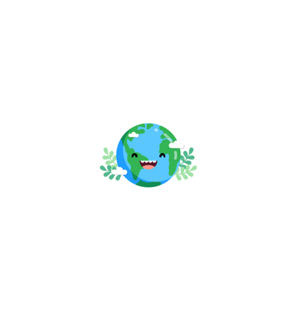Earth smiley model alb/roșu pe tricou
