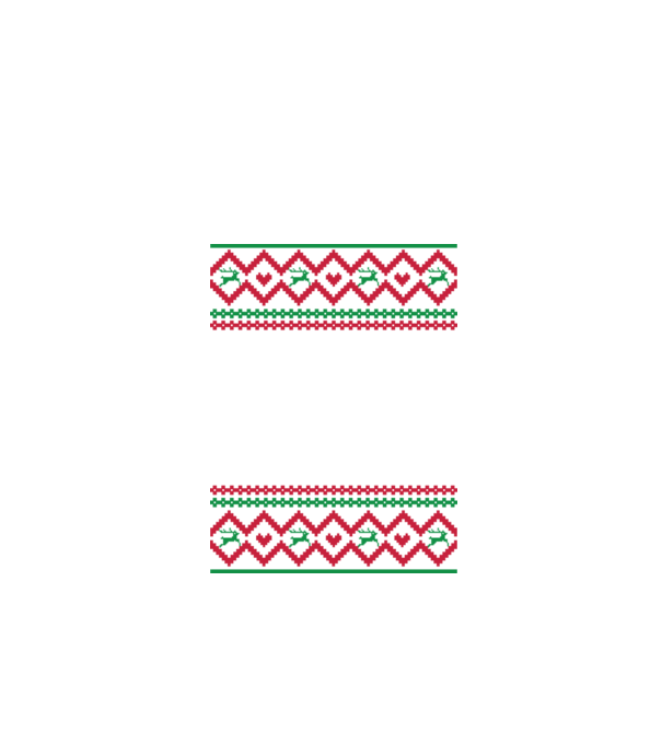 Model tricotat de Crăciun - tractorist model negru pe tricou