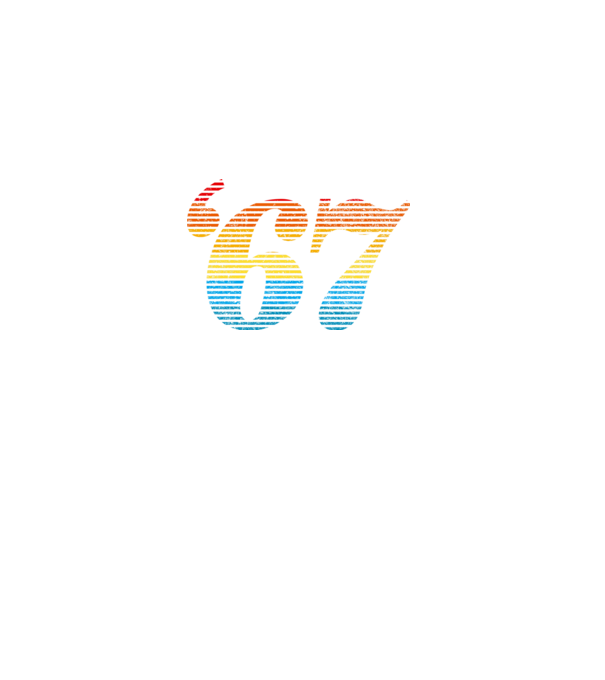 Retro Birthday 1967 model alb pe tricou