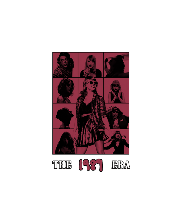 Taylor Swift ERAS red model alb pe tricou