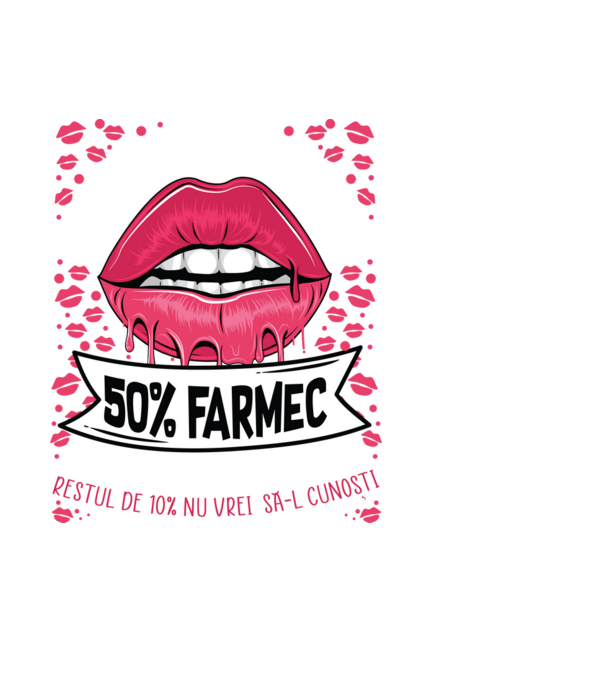 Sunt născută în februarie - 50% farmec - 40% nebunii și umor - Restul de 10% nu vrei să-l cunoști model negru pe tricou