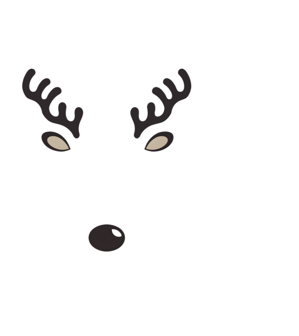 Dar eu o fac crăciun chiar căprioară Negru model alb pe tricou