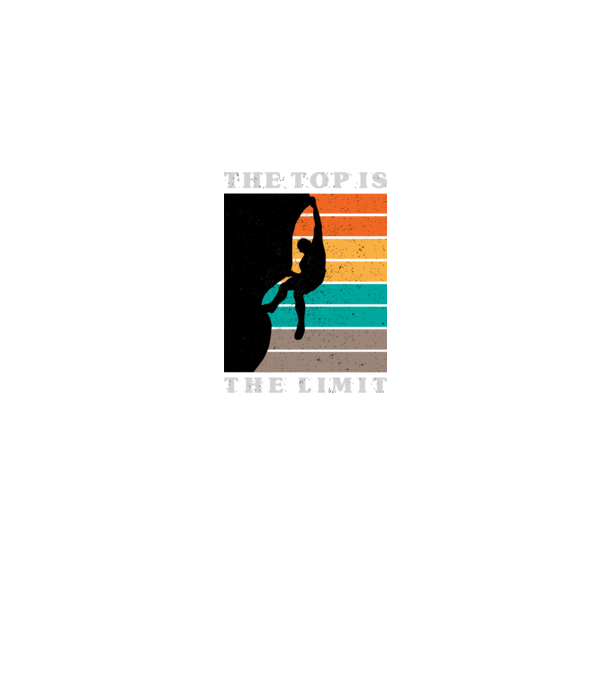 The Top is the limit model albastru jeanși pe tricou
