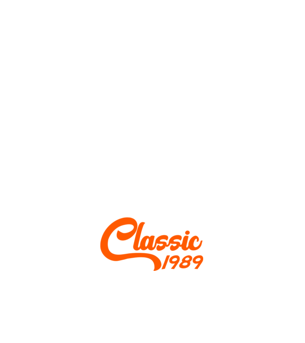 Classic 1989 model negru pe tricou