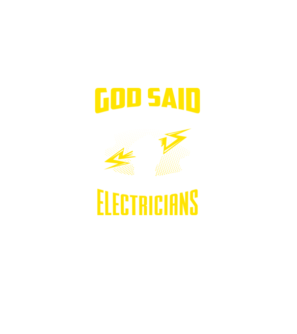 Let there be light model negru pe tricou