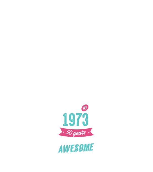 Made in 1973 model negru pe tricou
