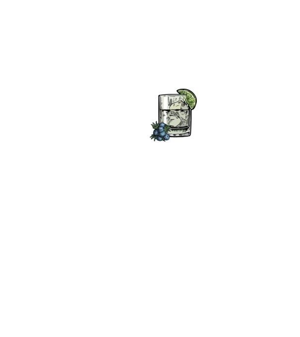 Let the fun be gin model gri pe tricou