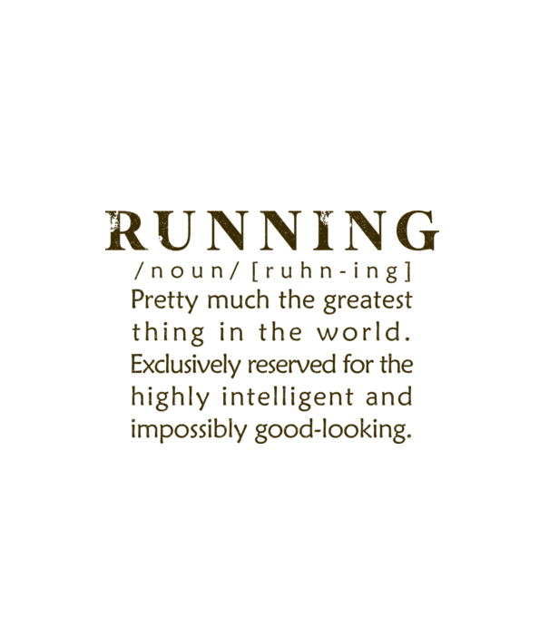 Running definition model alb/roșu pe tricou