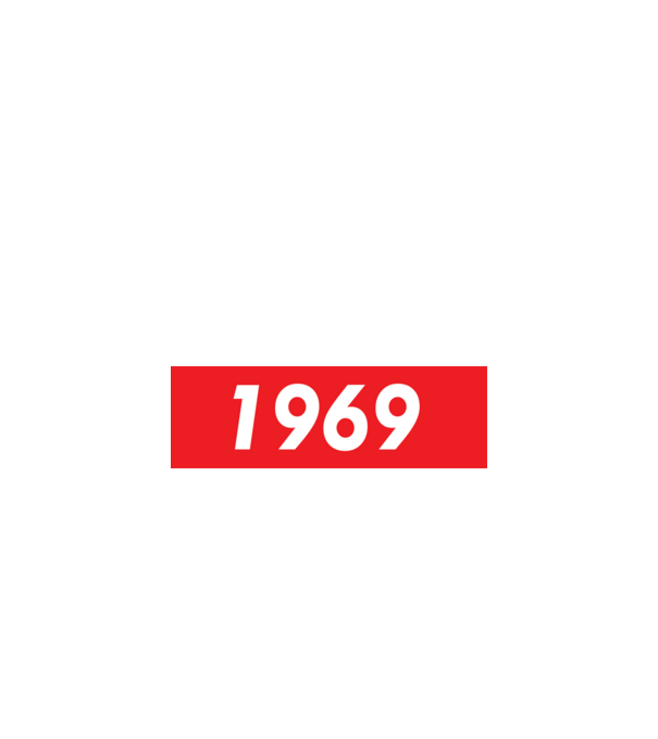 Supreme Birthday 1969 model negru pe tricou