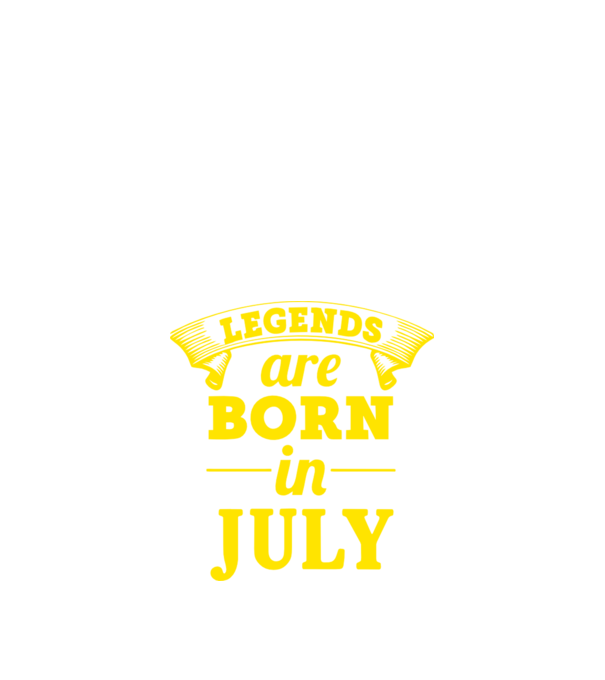 Legends are born in July model albastru închis pe tricou