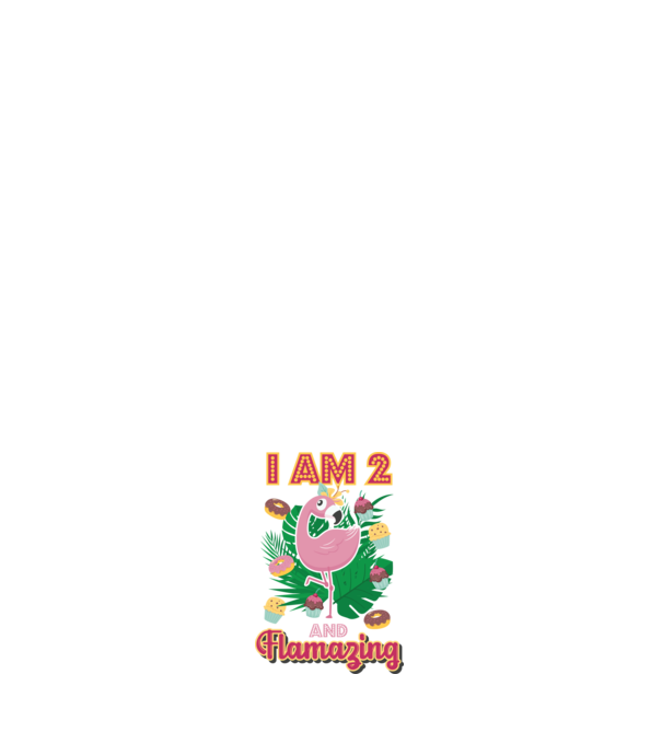 FLAMAZING Birthday 2 Years old model negru pe tricou