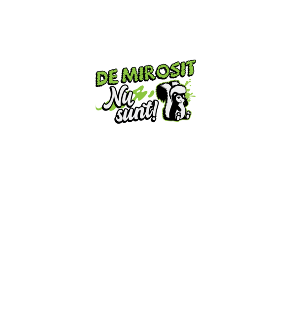 De mirosit nu sunt model negru pe tricou