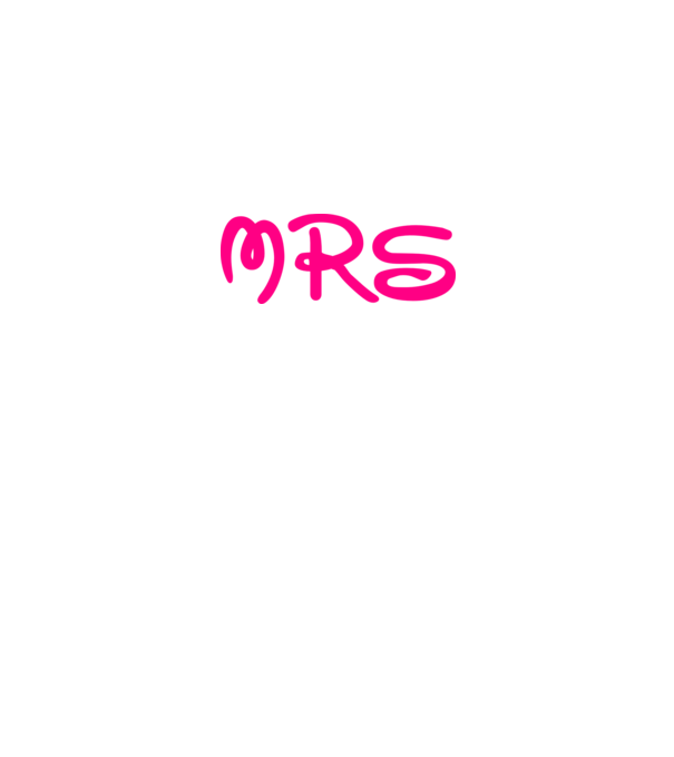 Mrs model alb pe tricou