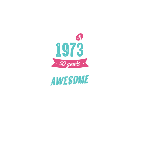 Made in 1973 model negru pe tricou