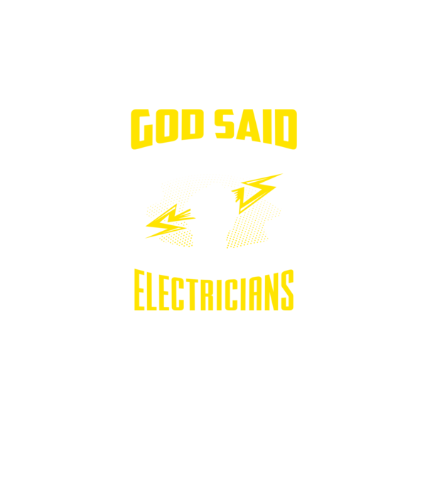 Let there be light model negru pe tricou